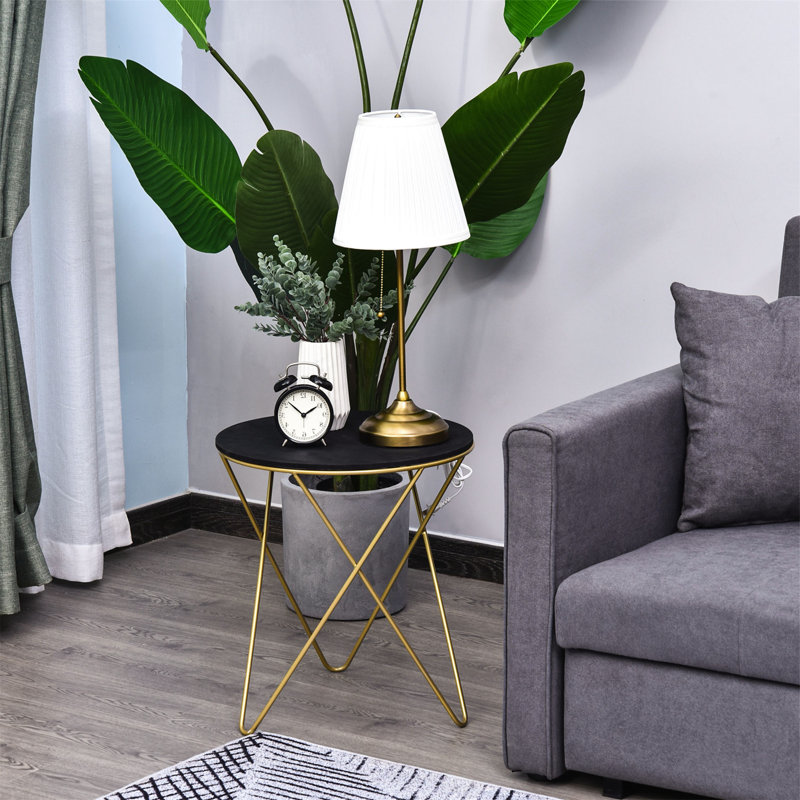 Harrold Drum End Table