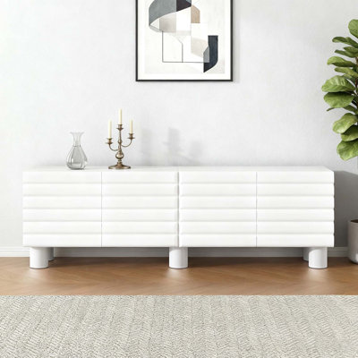 Modern Console Table With Spacious Storage