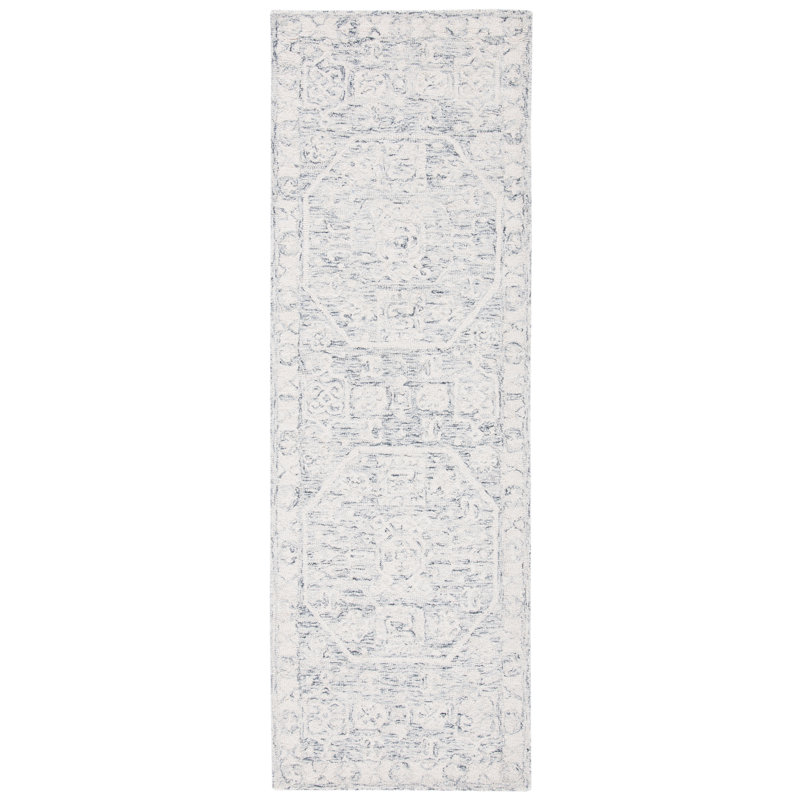 Gace Hand Tufted Wool And Cotton With Latex Oriental Rug, Runner 2'3" x 11'