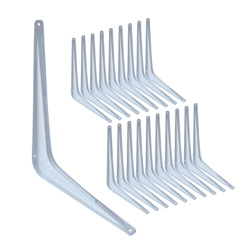 SUPPORT BLANC ET LOURD - 20PK, H 9 po x l 1,75 po x P 11 po