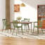 78cm H Upholstered Wing Back Armchair in Green