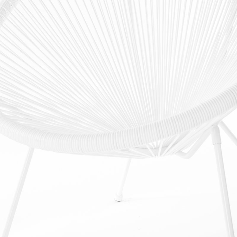 Sergeon Beach Chair, White