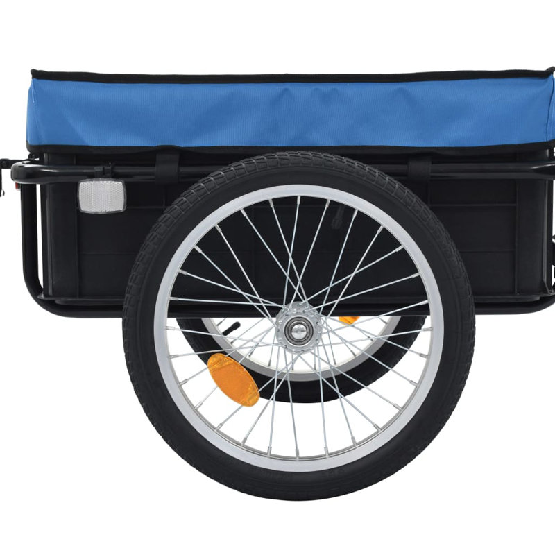 Bike Trailer/Hand Wagon 155x60x83 cm Steel, Blue