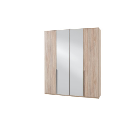 Agdal 4 Door Manufactured Wood Wardrobe