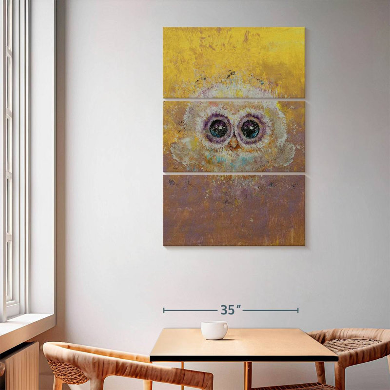 Brampt Hoot, 65" H x 42" W
