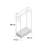 Soleil 99cm Rolling Clothing Rack