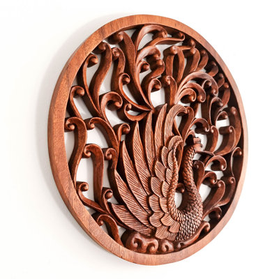 Handmade Boho Wall Decor on Solid Wood