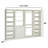 113 11/16" Closet System-469859467