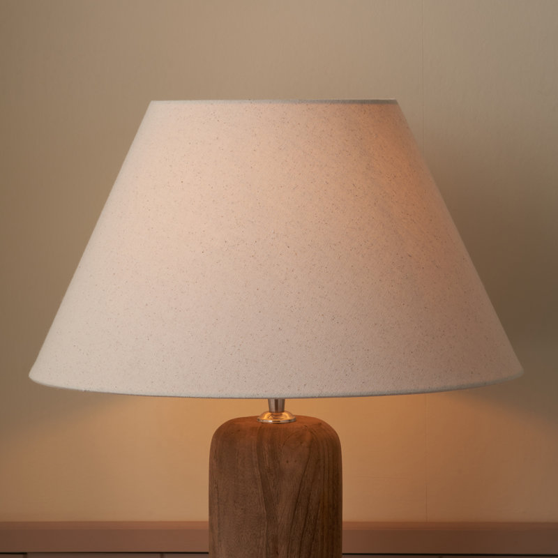 Deason Linen Empire Lamp Shade, 28cm H x 45cm W x 45cm D