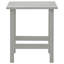 Swartz Square Fir Solid Wood Outdoor Patio Table - 69.5 cm W 86.5 cm D-2017046606
