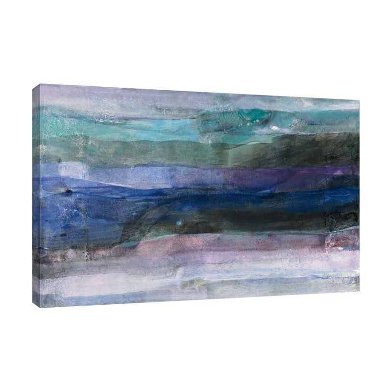 «Ocean Dreams», toile tendue par Albena Hristova, H 32 po x l 48 po x P 1,5 po