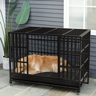 48 Inch Heavy Duty Indestructible Dog Crate