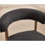 Chaises de salle à manger rembourrées modernes avec dossier incurvé, avec structure en bois massif, pour la salle à manger / salon-1295354268-1295354274