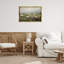 Toile «Misty Sheep Pasture» encadrée par Petal Prints Design-95257429-95257425