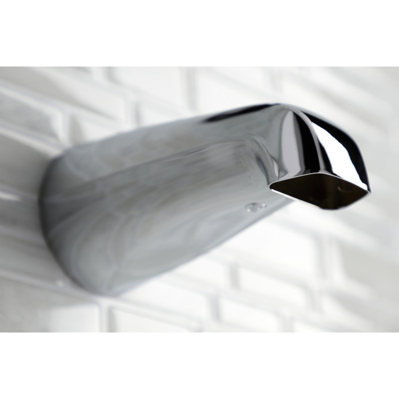 Kingston Brass Shower Scape 5-1/8 Inch Non-Diverter Tub Spout, Polished Chrome