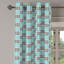 Rideau décoratif à carreaux avec œillets 50 po East Urban Home-106364856