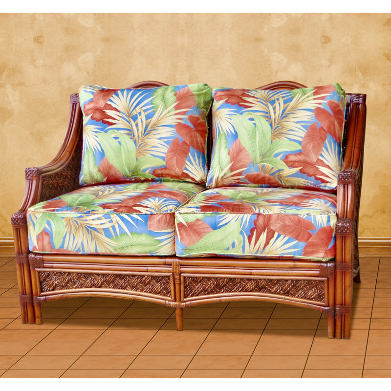 Schmitz Upholstered 50.5'' Loveseat, Malibu