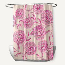 Pink Watercolor Roses Boho Shower Curtain – The Boho Berry