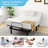 Harlequin Massaging Zero Gravity Adjustable Bed with Wireless Remote-1778648853