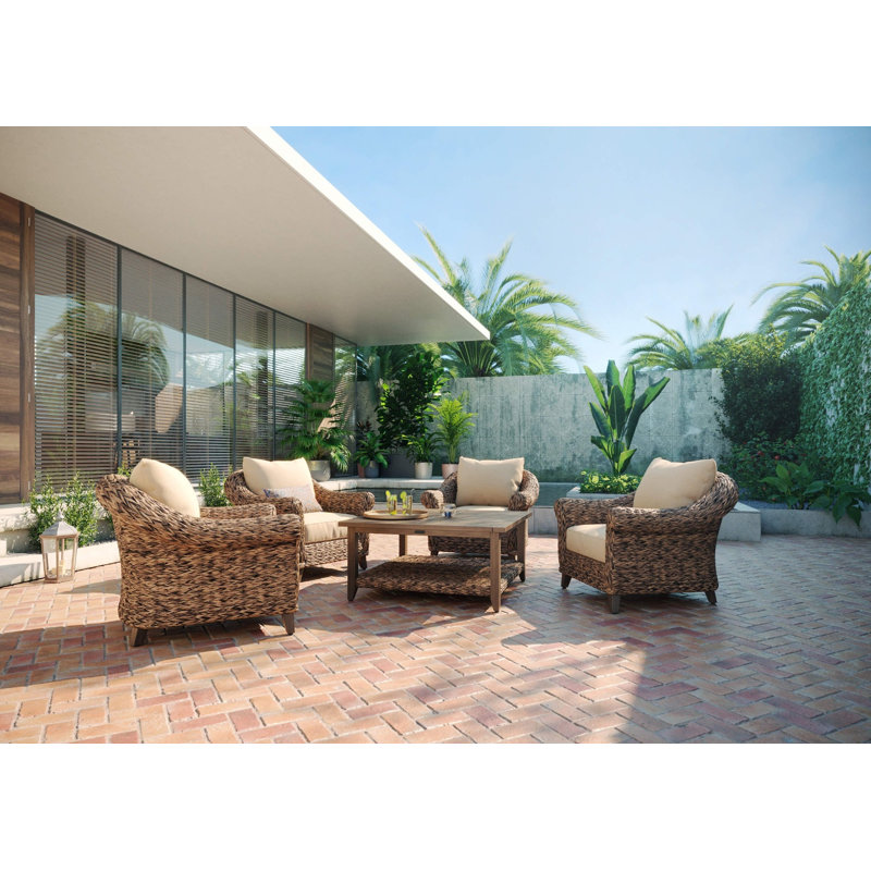 Cayman Outdoor Square Chat Table