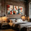 3 Piece Floater Frame Print Set on Canvas