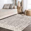 Tapis crème / gris Boutte-755132714