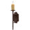 Rustic Lodge 1 - Light Candle Wall Light