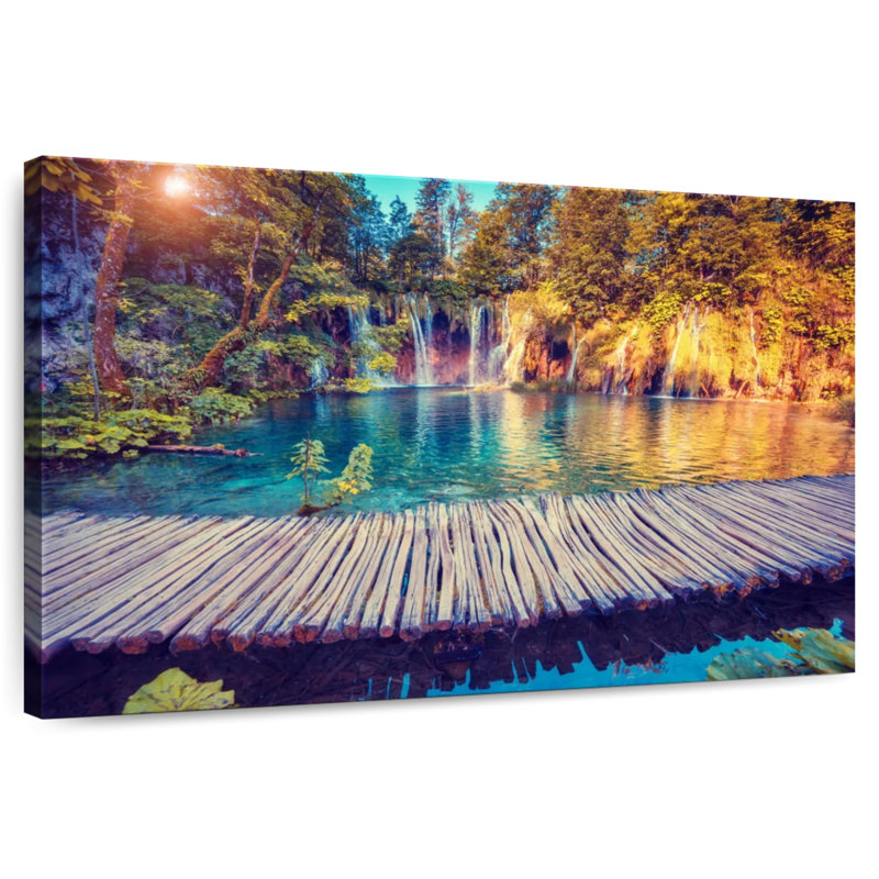 Alvord Croatian Waterfall, 26" H x 39" W