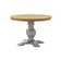Fortville Round Solid Wood Dining Table