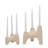 Macneil Stoneware Tabletop Candelabra-225567589