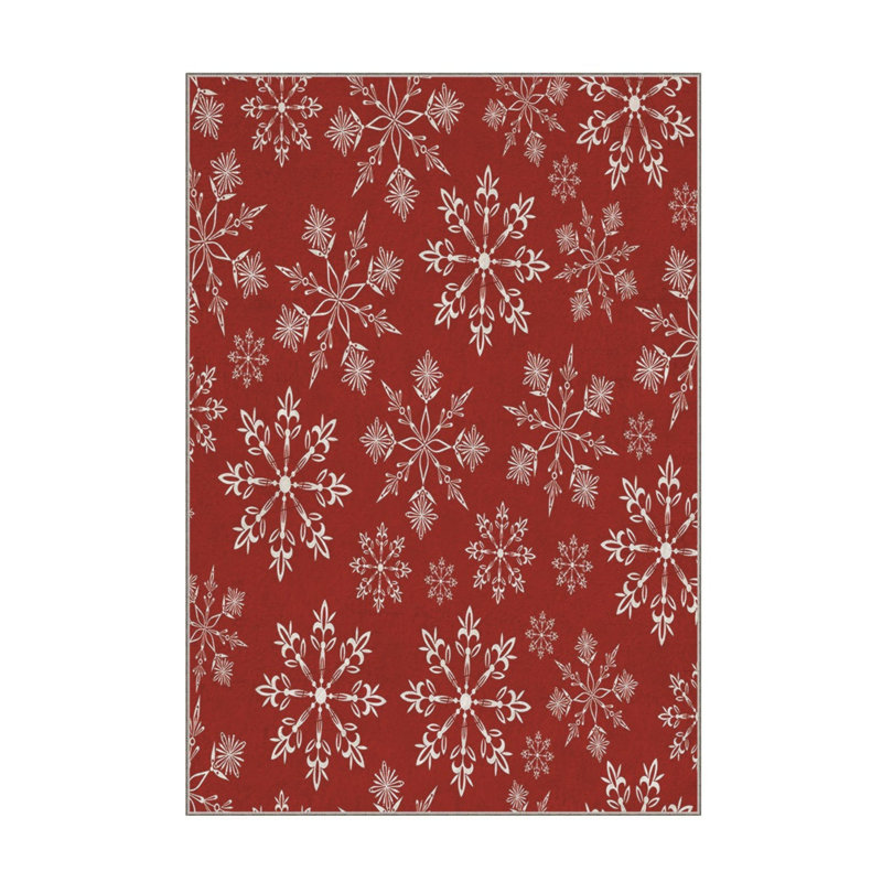 Luxurious Area Carpet (4 ft x 6 ft), 100% Polyester, 0.08 in Pile Height | Non-Slip Dot Underside, Laminated Sponge for Comfort | Easy Clean Velvet Fabric, Machine Washable | Elegant Digital Printing for Modern Decor