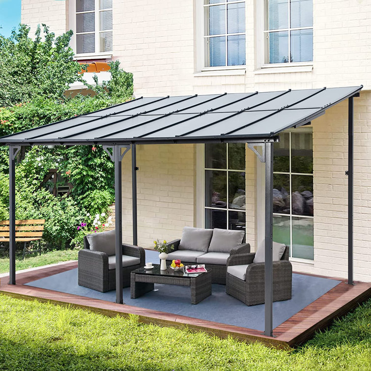 Aluminum Pergola with Canopy