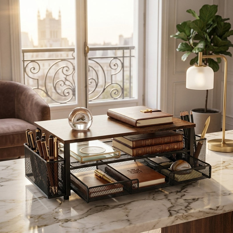 Iron Desk Organiser