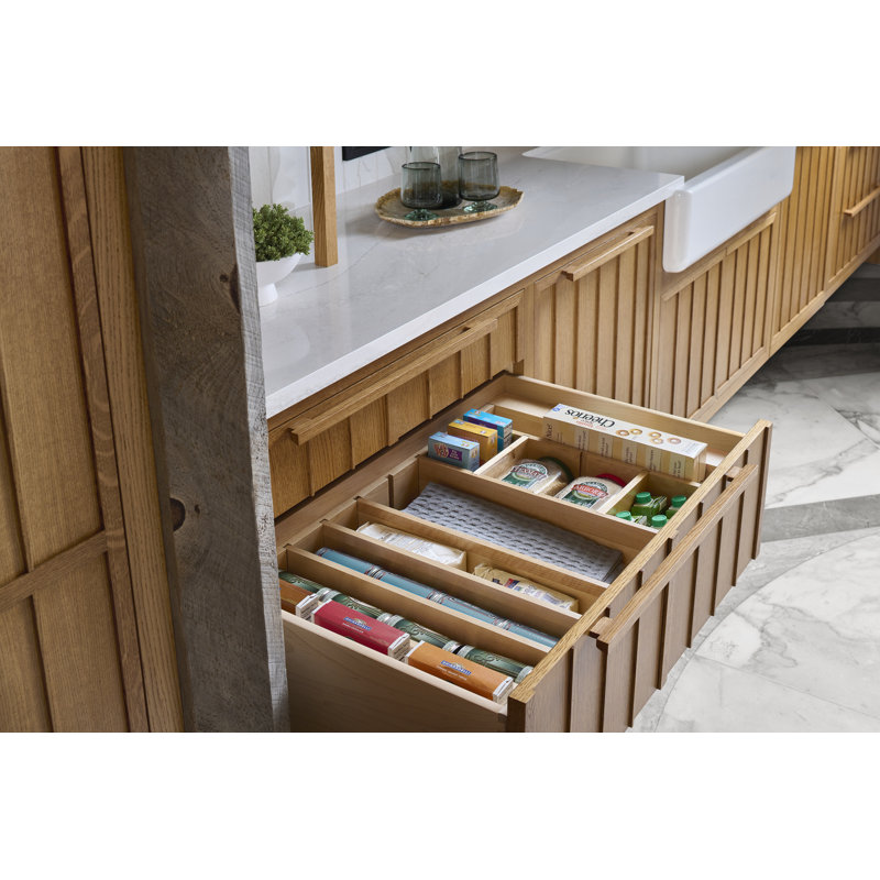 Deep Drawer Divider Insert, 6" H x 30.75" W x 19.81" D