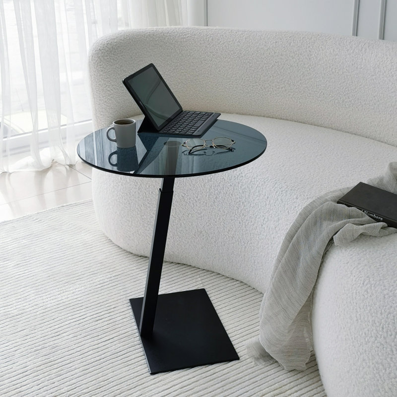 Table de bout avec tablette de plancher