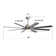 66 Inch Low Profile Abs Ceiling Fan With Dimmable Lights And Smart Remote Control 6 Speed Reversible Noiseless Dc Motor For Indoor