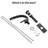 Single-Hole Single-Handle Bathroom Faucet With Drain Assembly-122282164