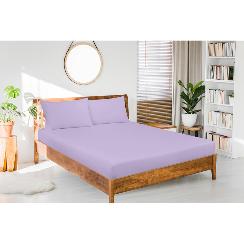 Royale Linens | Ultra Soft Brushed Microfiber | Hotel Luxury Bottom Sheets | Wrinkle Free & Fade Resistant | Deep Pocket Only