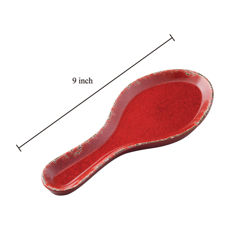 Spoon Rest, Red