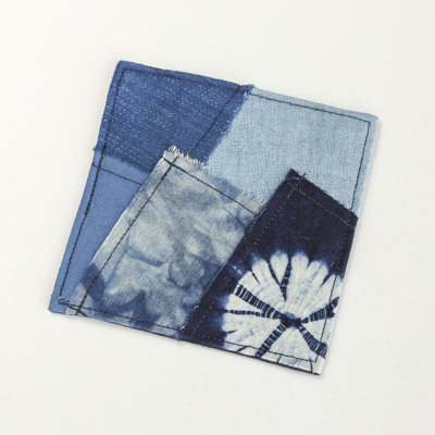 Sous-verres en patchwork, ensemble de 4