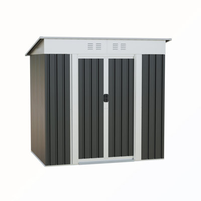 Garden Shed with Sliding Door