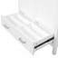 Meuble-lavabo blanc 36 po avec lavabo en céramique, portes à fermeture en douceur, tablettes de rangement doubles et tiroir divisé - Armoire de salle de bain moderne avec beaucoup de rangement-1368796043