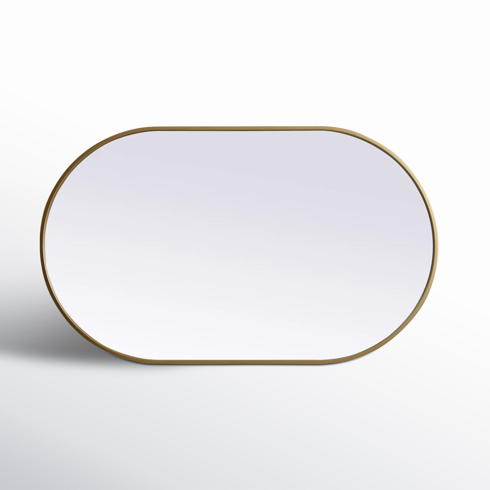 Sabine Accent Mirror, Brass, 36" x 24"