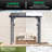 8 Ft. W X 5 Ft. D Lean-to Gazebo