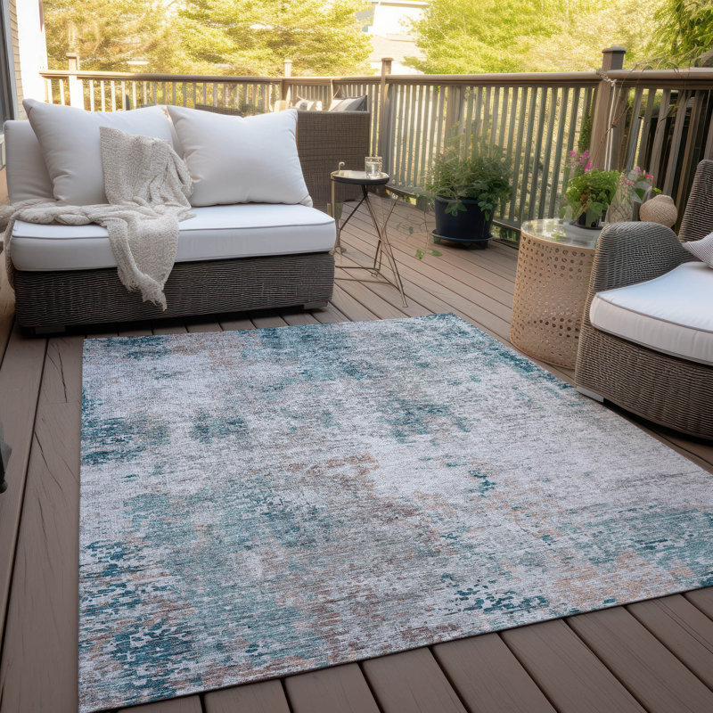 Tapis antidérapant Chaquana, Rectangle 5 pi x 7 pi 6 po