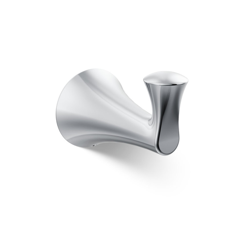 Buckley Robe Hook, Polished Chrome