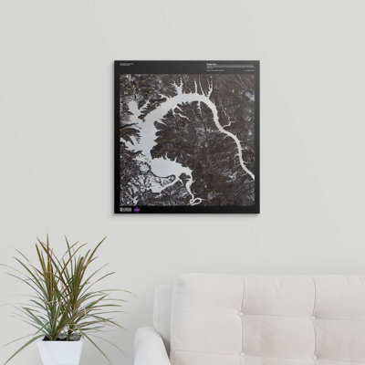 « dragon lake-usg earth », reproduction d’impression