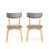 Dark Gray/Oak