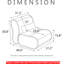 Fauteuil de chambre confortable avec rembourrage de taille-974040737