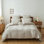 Ensemble de housse de couette 100% lin